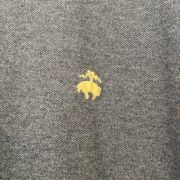 Brooks Brothers Performance Polo Original Fit Charcoal Grey XXL - Picture 2 of 4